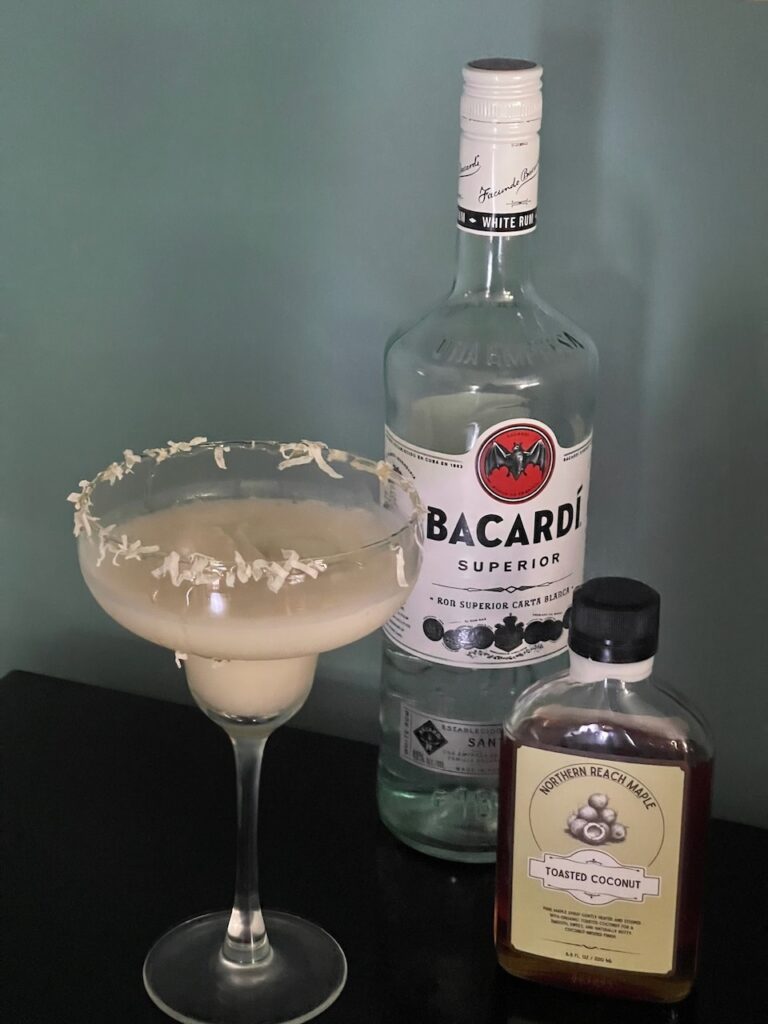 Toasted Coconut Pina Colada pictured